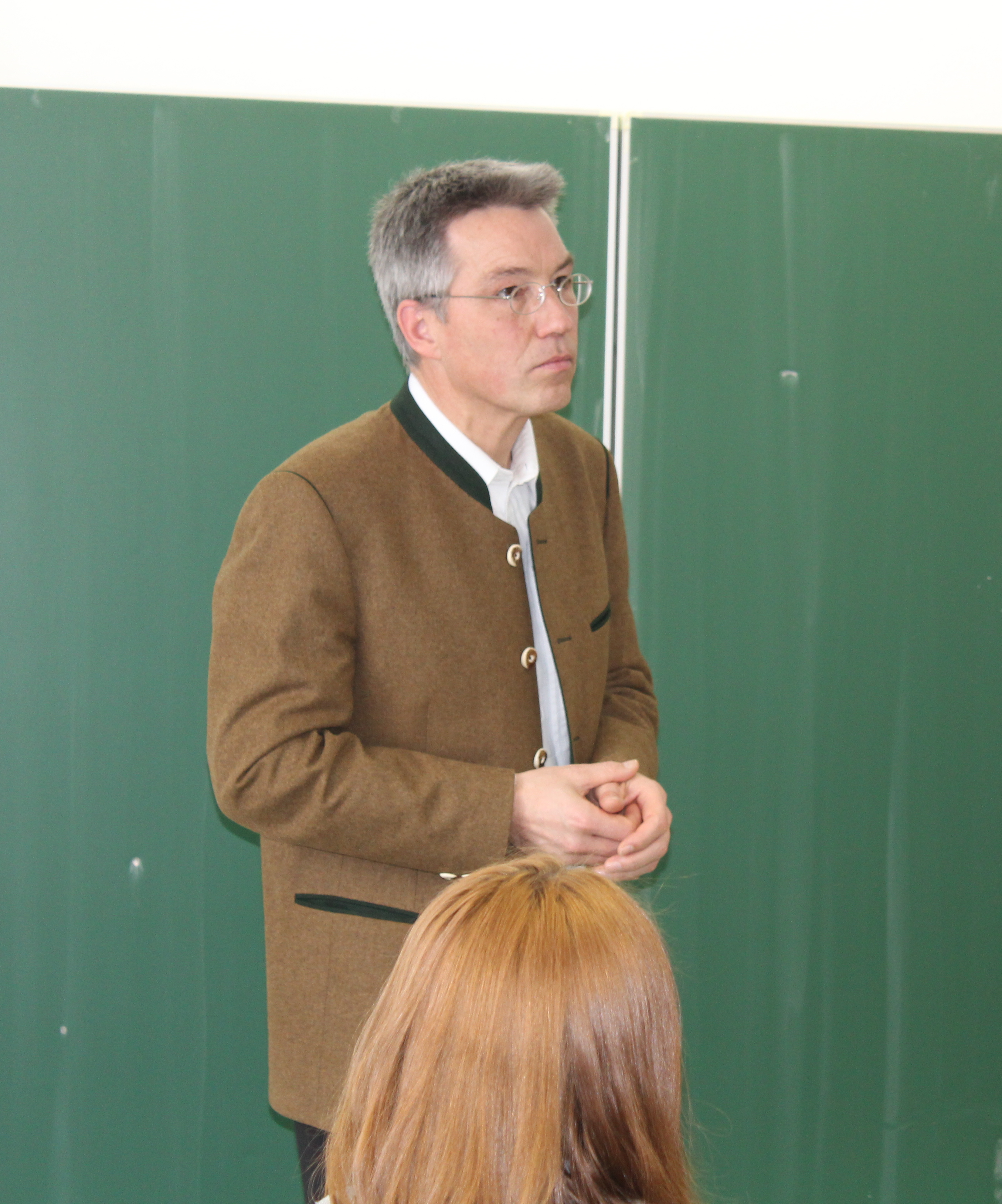 Otto Lederer an der Freien Waldorfschule Chiemgau